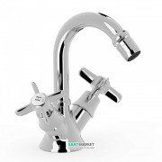 Змішувач для біде Tres Tres-Clasic двовентильний хром 24212201