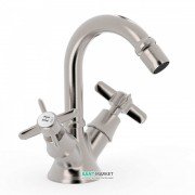 Змішувач для біде Tres Tres-Clasic двовентильний сталь 24212201AC