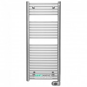 Електричний полотенцесушитель Zehnder Aura 750W стаціонарний із дротом PBECZ-120-50-MQ-SC