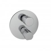 Змішувач для раковини GRB Aura Chrome одноважільний 2 споживача хром 75135750