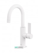 Змішувач для раковини Tres Project colors одноважільний білий матовий 21190401BM