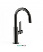 Смеситель для раковины Tres Project colors однорычажный черный металл 21190401KM