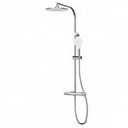 Душевая стойка GRB Dry с термостатом и ручным душем хром 44435440TL