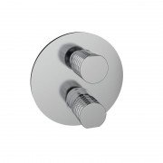 Змішувач для раковини GRB Aura Chrome одноважільний 2 споживача хром 75135750