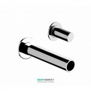 Змішувач для раковини Bonomi Tube одноважільний прихованого монтажу хром 143008