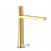 Смеситель для раковины Tres Project colors однорычажный матовое золото 21120302OM