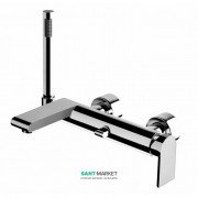 Змішувач для ванної Bonomi People одноважільний з ручним душем хром 152320