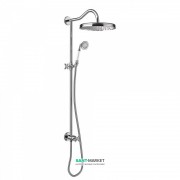 Душова система Tres Tres-Clasic з верхнім і ручним душем латунь хром 24247602