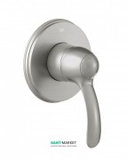 Змішувач для душу Tres Tres-Clasic одноважільний вбудований сталь 24217701AC