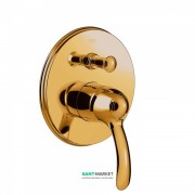 Смеситель для душа Tres Tres-Сlasic однорычажный встраиваемый 2 канала золото 24218001OR