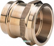 Поєднувальний елемент Viega SeaPress 0312.5 22х¾NPT сплав CuNiFe 90/10 461195