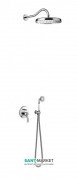 Душова система прихованого монтажу Tres Tres-Сlasic з одноважільним змішувачем хром 24218003