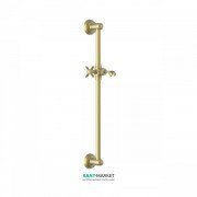 Скользящая штанга Tres Tres-Сlasic 60 см состаренная латунь матовая 24273201LM