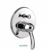 Смеситель для душа Tres Tres-Сlasic однорычажный встраиваемый 2 канала хром 24218001