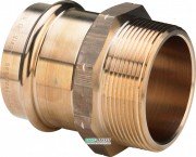 Поєднувальний елемент Viega SeaPress 0311.5 54х2NPT сплав CuNiFe 90/10 461171