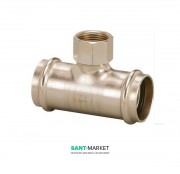 Тройник Viega SeaPress 0317.2 35хRp¾х35 сплав CuNiFe 90/10 453749