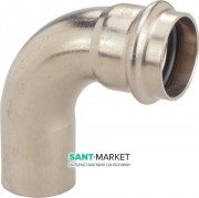 Отвод 90° Viega SeaPress 0316.1 d15 сплав CuNiFe 90/10 453220