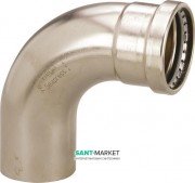 Отвод 90° Viega SeaPress 0316.1XL d108 сплав CuNiFe 90/10 556549