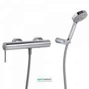 Змішувач для душа Tres Mono-Term одноважільний з ручним душем хром 20116701