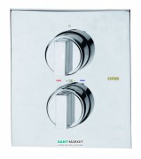 Смеситель для ванной GRB Kala двухрычажный с термостатом 3 потребителя хром 146800