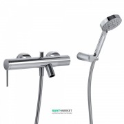 Смеситель для ванной Tres Mono-Term с ручным душем хром 20117001