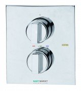 Смеситель для ванной GRB Kala двухрычажный с термостатом 3 потребителя хром 146800