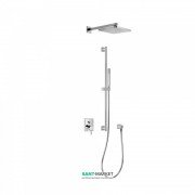 Душова система Tres Mono-Term з верхнім і ручним душем хром 20118007