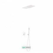 Душевая система Tres Mono-Term с верхним и ручным душем белый матовый 06218010BM