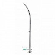 Душова стійка AMA Hera вулична одновентильна зі змішувачем нержавіюча сталь полірований ER1020L