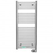 Электрический полотенцесушитель Zehnder Aura 300W с программируемым тэном хром PBECZ-120-50-MQ-HID