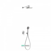Душевая система Tres Mono-Term с верхним и ручным душем хром 20118003