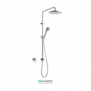 Душова система Tres Mono-Term з верхнім і ручним душем хром 20117703