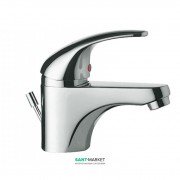 Смеситель для раковины Tres Monotres 2000 с донным клапаном хром 177103