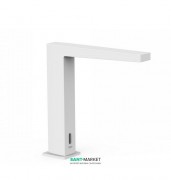 Кран для раковини Tres Slim colors електронний однострйний білий матовий 20261301BM
