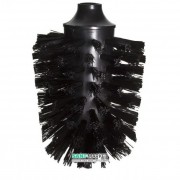 Щітка для туалетного йоржика Sonia запасна частина пластик чорний 114894