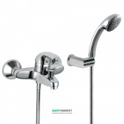 Смеситель для ванной Tres Monotres 2000 однорычажный с ручным душем хром 172370