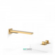 Смеситель для ванной Tres Slim colors двухвентильный матовое золото 20223901OM