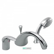 Смеситель на борт ванны Tres Monotres 2000 с ручным душем хром 172145