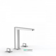 Змішувач на борт ванни Tres Slim-Tres двухвентильний хром 20210501