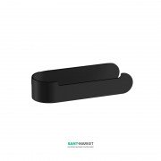 Тримач туалетного паперу Sonia S5 Black настінний нержавіюча сталь чорний матовий 176472