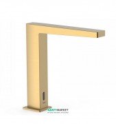 Кран для раковини Tres Slim colors електронний однострйний матове золото 20261301OM