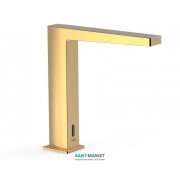 Смеситель для раковины Tres Slim colors электронный золото 20261302OR