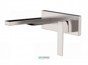 Змішувач для ванни Tres Slim colors одноважільний настінний сталь 20220003AC