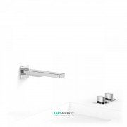 Змішувач для ванни Tres Slim-Tres двухвентильний хром 20223801