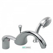 Смеситель на борт ванны Tres Monotres 2000 с ручным душем хром 172145