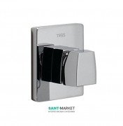 Змішувач для душа Tres Slim-Tres одноважільний вбудовується 1 канал хром 20217702