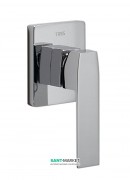 Змішувач для душа Tres Slim-Tres одноважільний вбудовується 1 канал хром 20217701