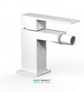 Смеситель для биде Tres Slim colors однорычажный белый матовый 20212001BM