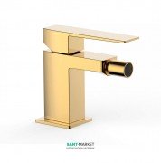 Смеситель для биде Tres Slim colors однорычажный золото 20212001OR
