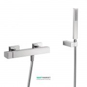 Смеситель для душа Tres Slim-Tres однорычажный с ручным душем хром 20216701